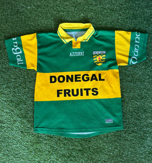 Donegal GAA Jersey - Azzurri - Age 7/8 - Vintage