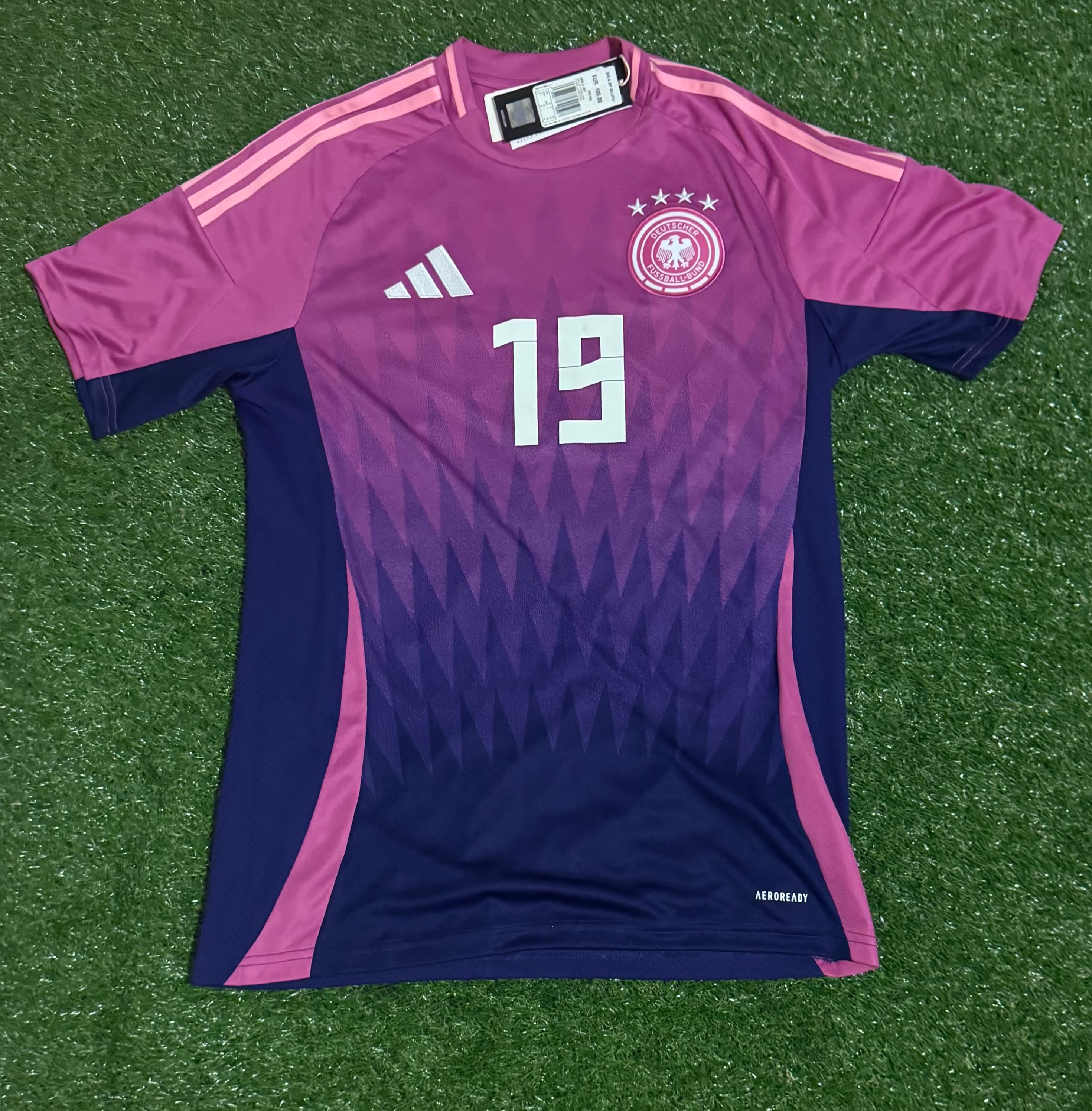 2025 Germany Goalkeeper Jersey - Adidas - No. 19 - Size M Slim Fit Unisex