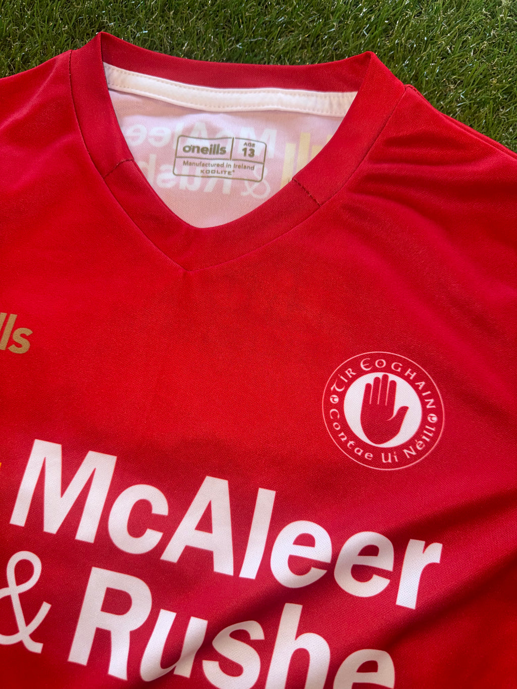 Tyrone GAA Jersey - Age 13 - O’Neills
