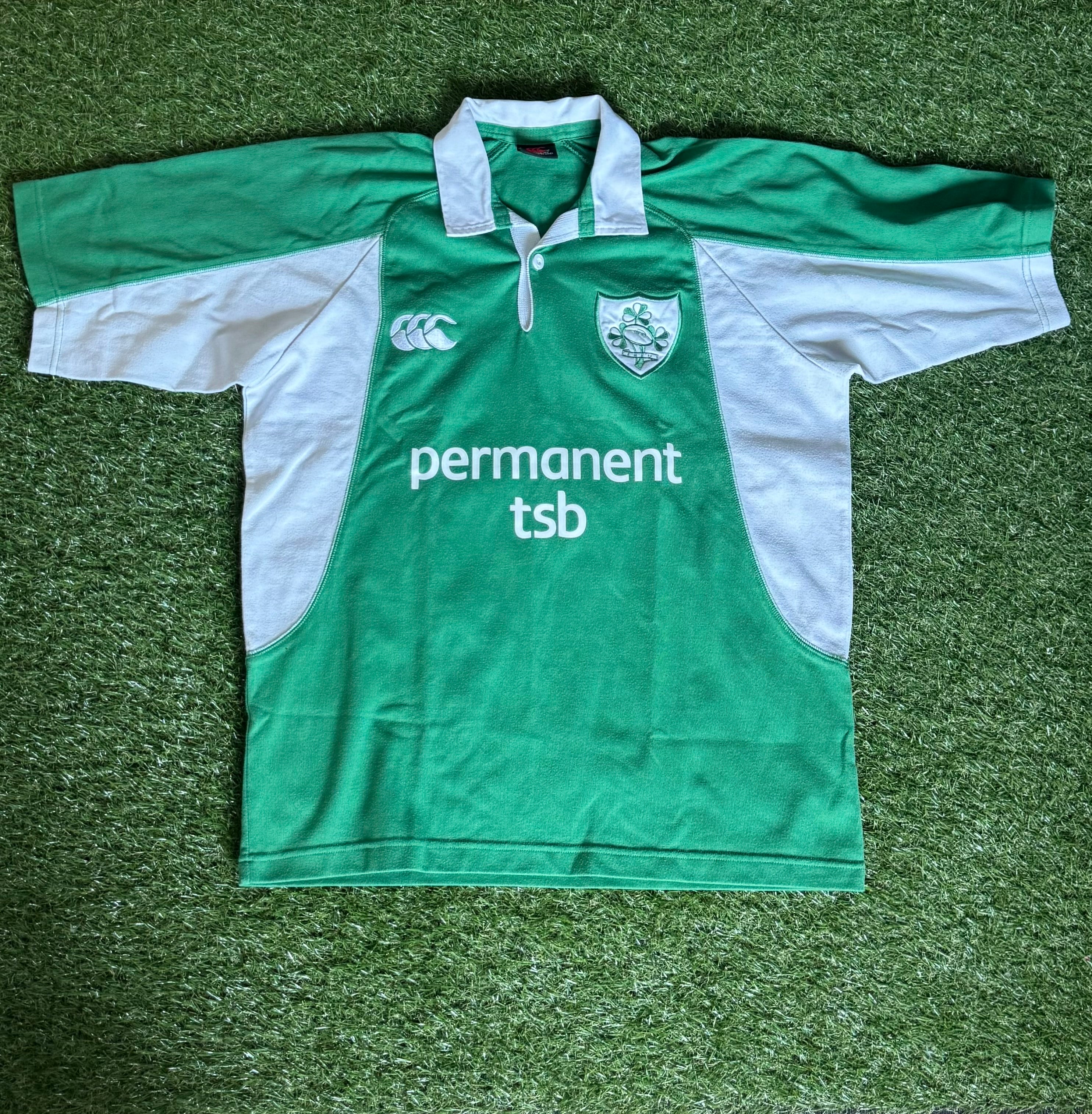 Ireland Rugby Jersey - Canterbury - Size Small - Vintage