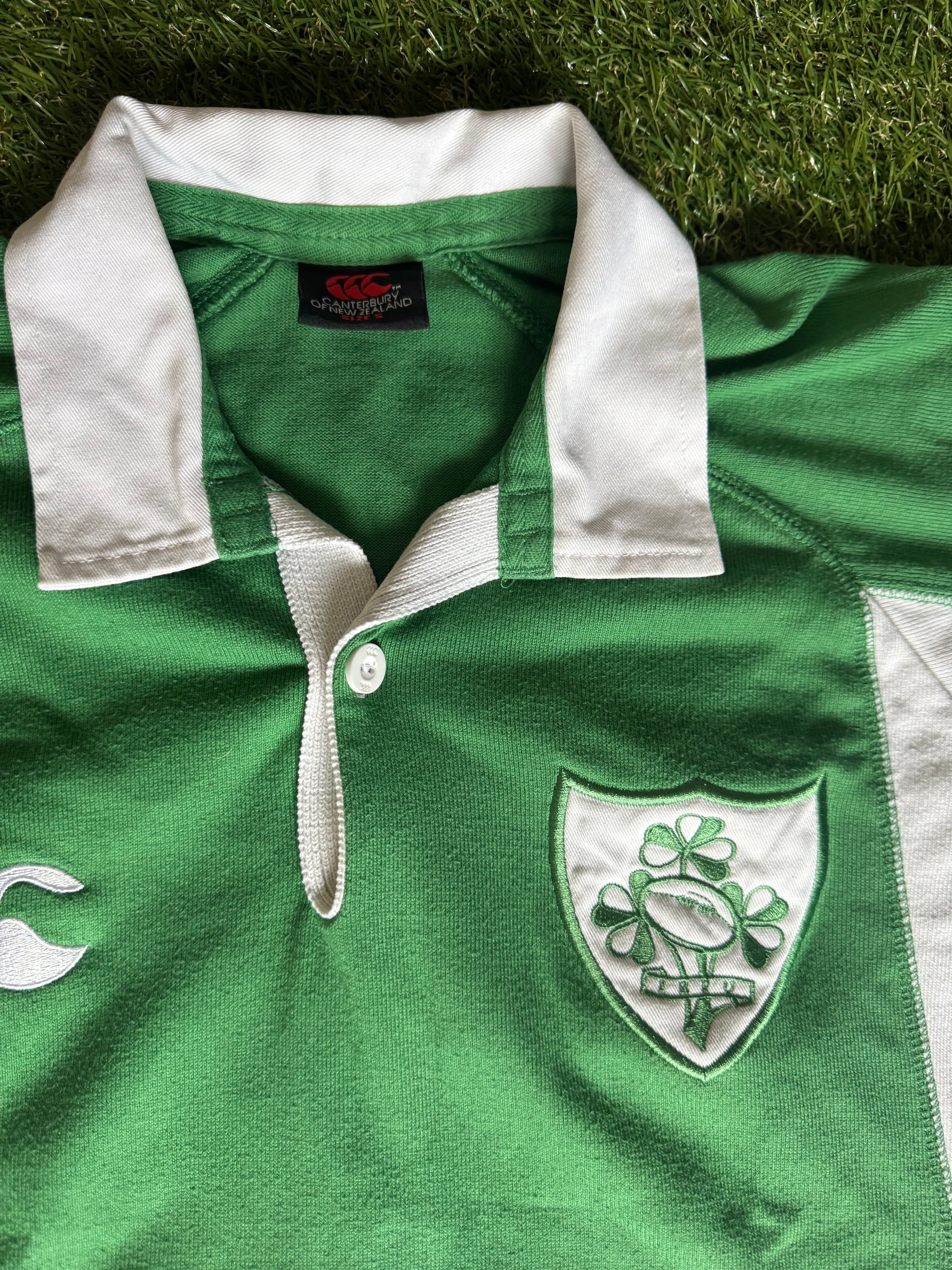 Ireland Rugby Jersey - Canterbury - Size Small - Vintage