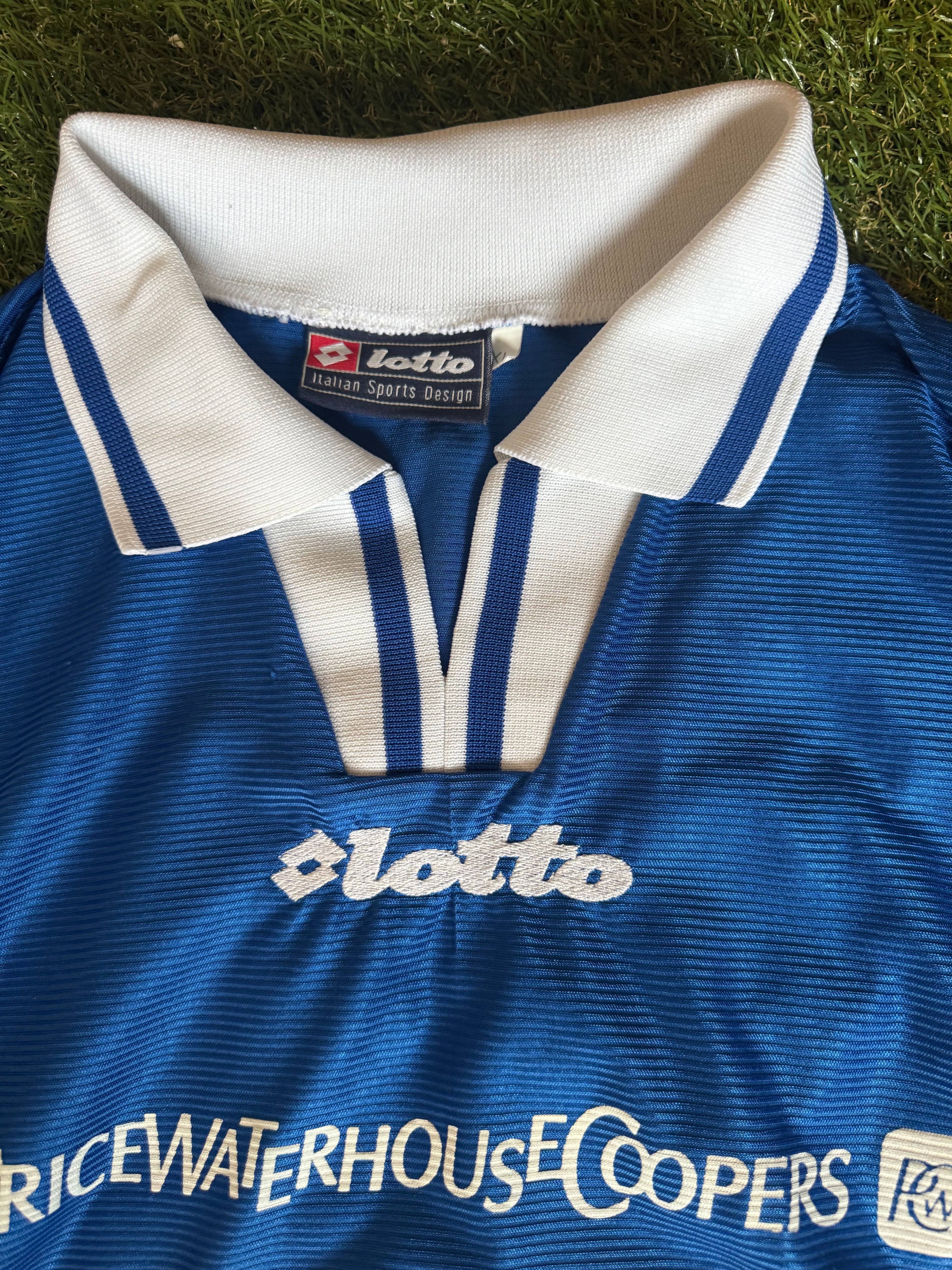 Vintage Lotto Football Shirt / Jersey - No.10 - Size L (Oversized) or XL