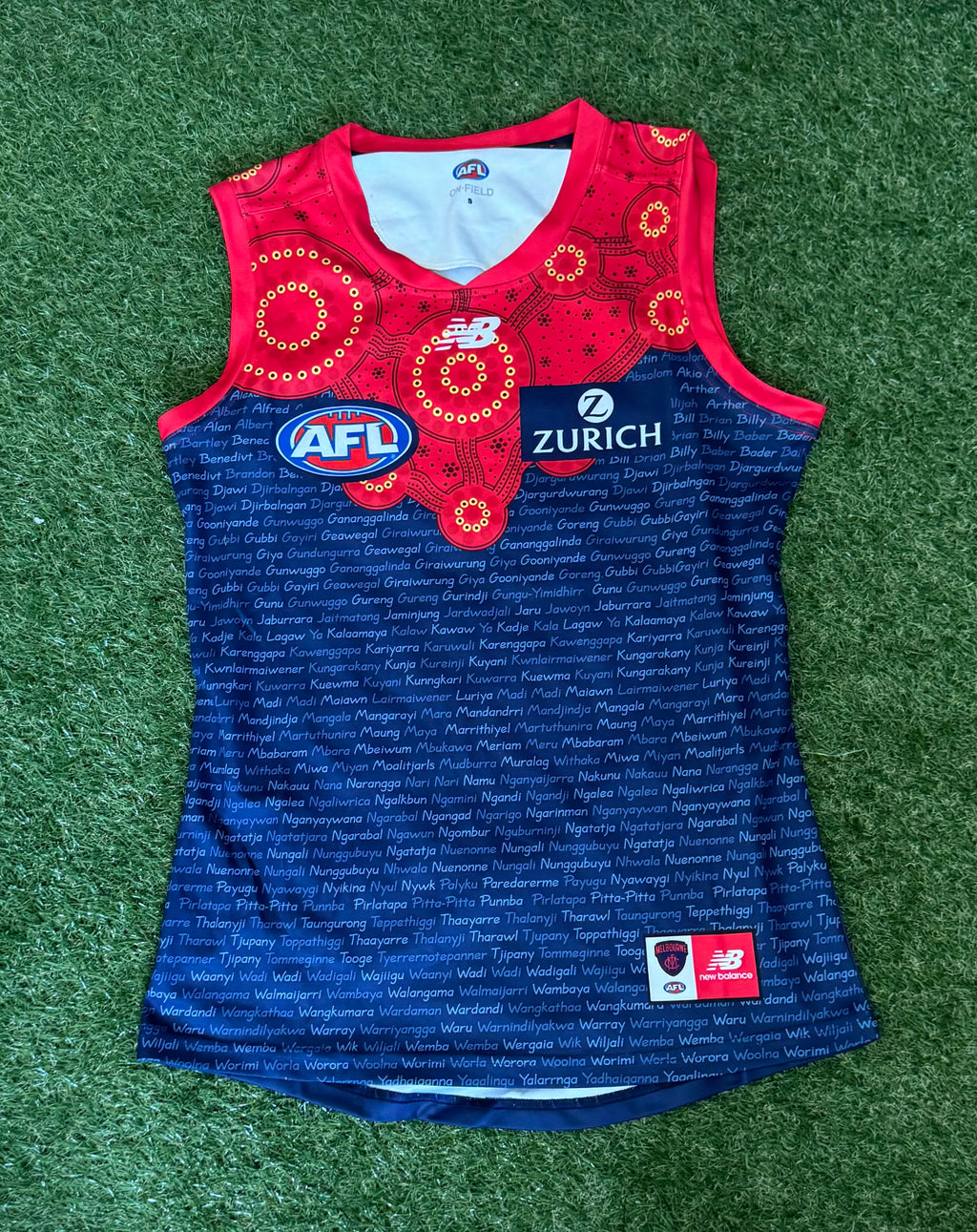 New Balance Melbourne AFL Jersey - Size S