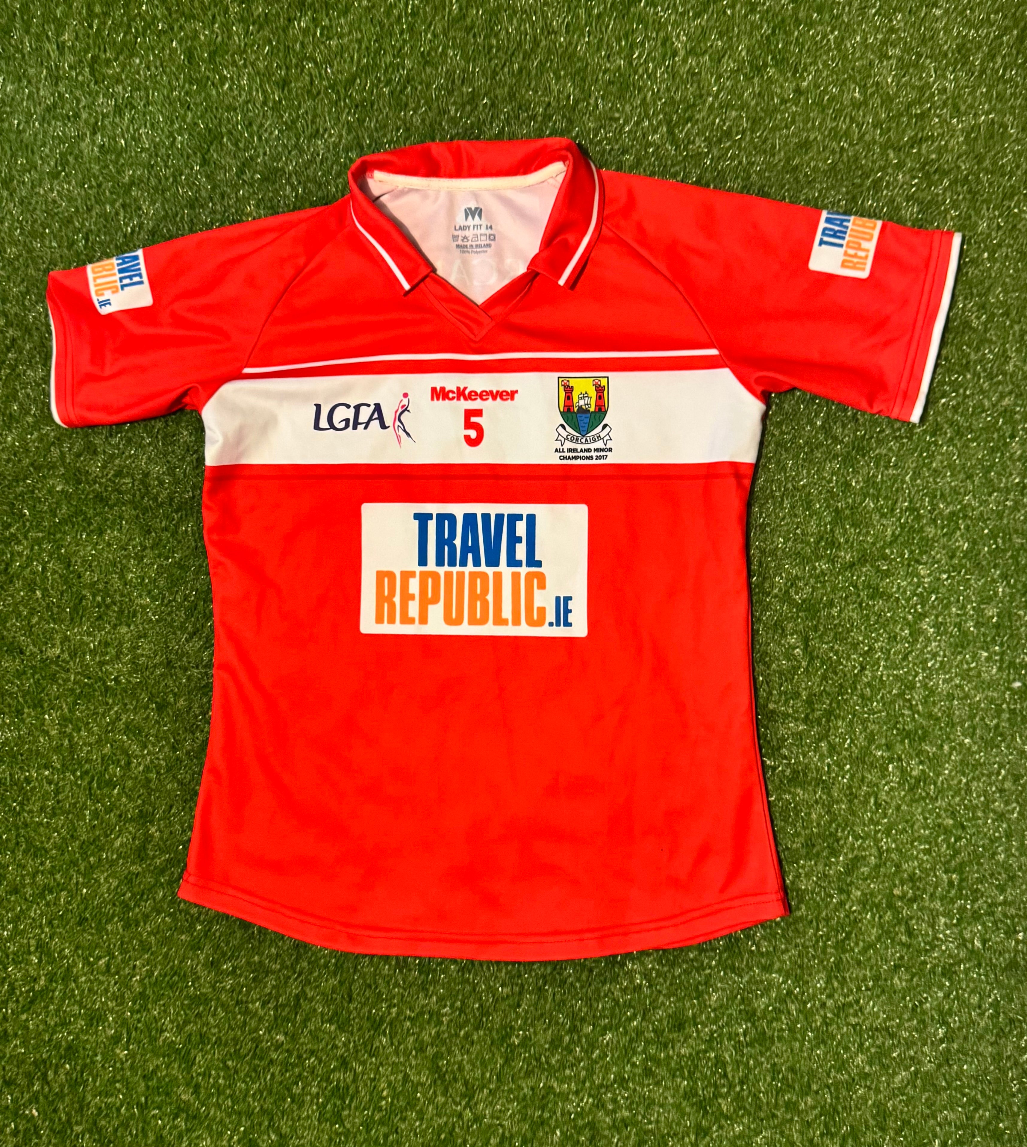 Cork LGFA Jersey - Women Size 14