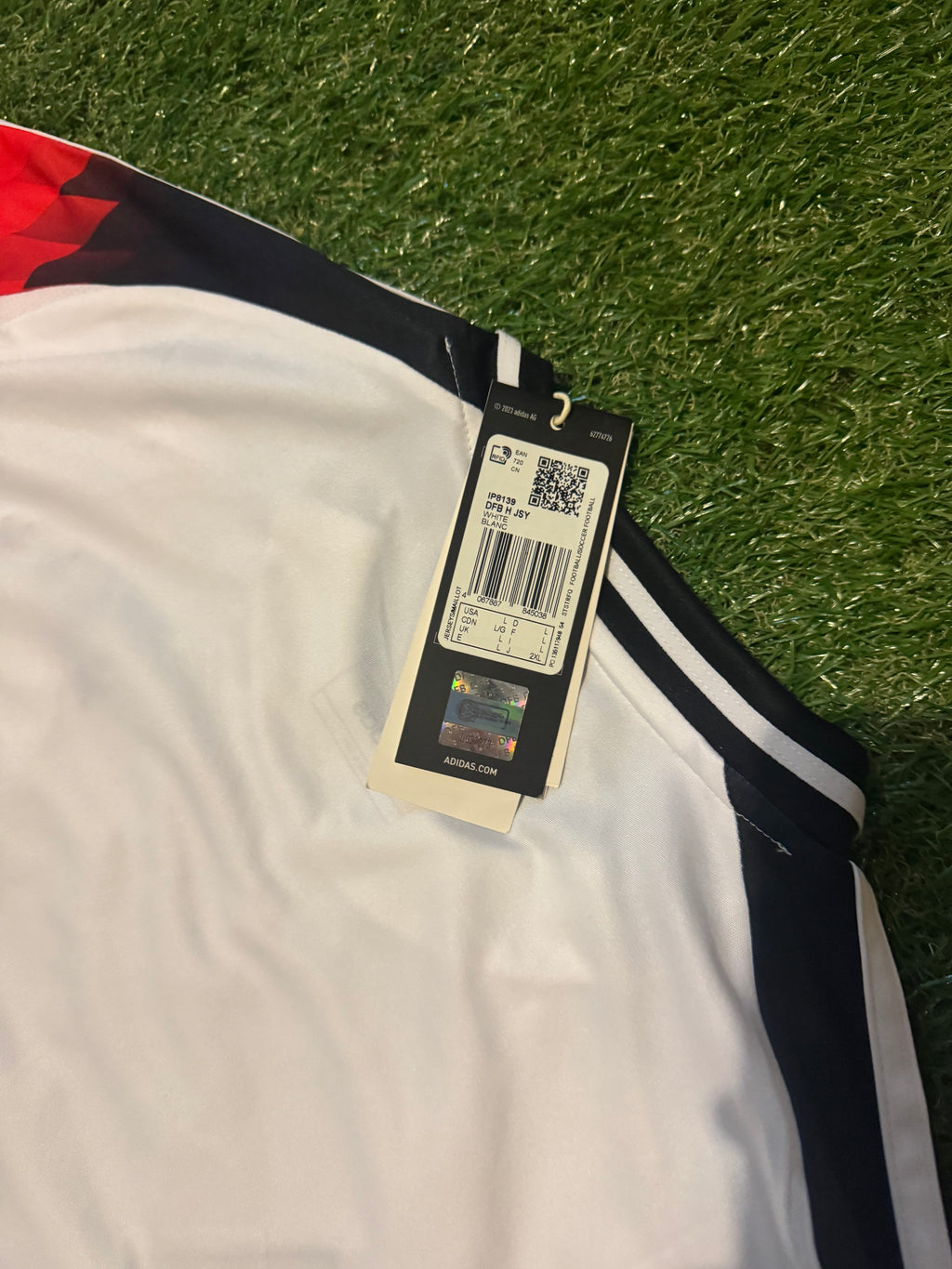 Germany 2025 Authentic Home Shirt - Size L Slim Fit - Adidas