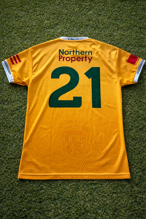 Antrim Gaa Player Issued Gps Jersey | Size Large Tight Fit