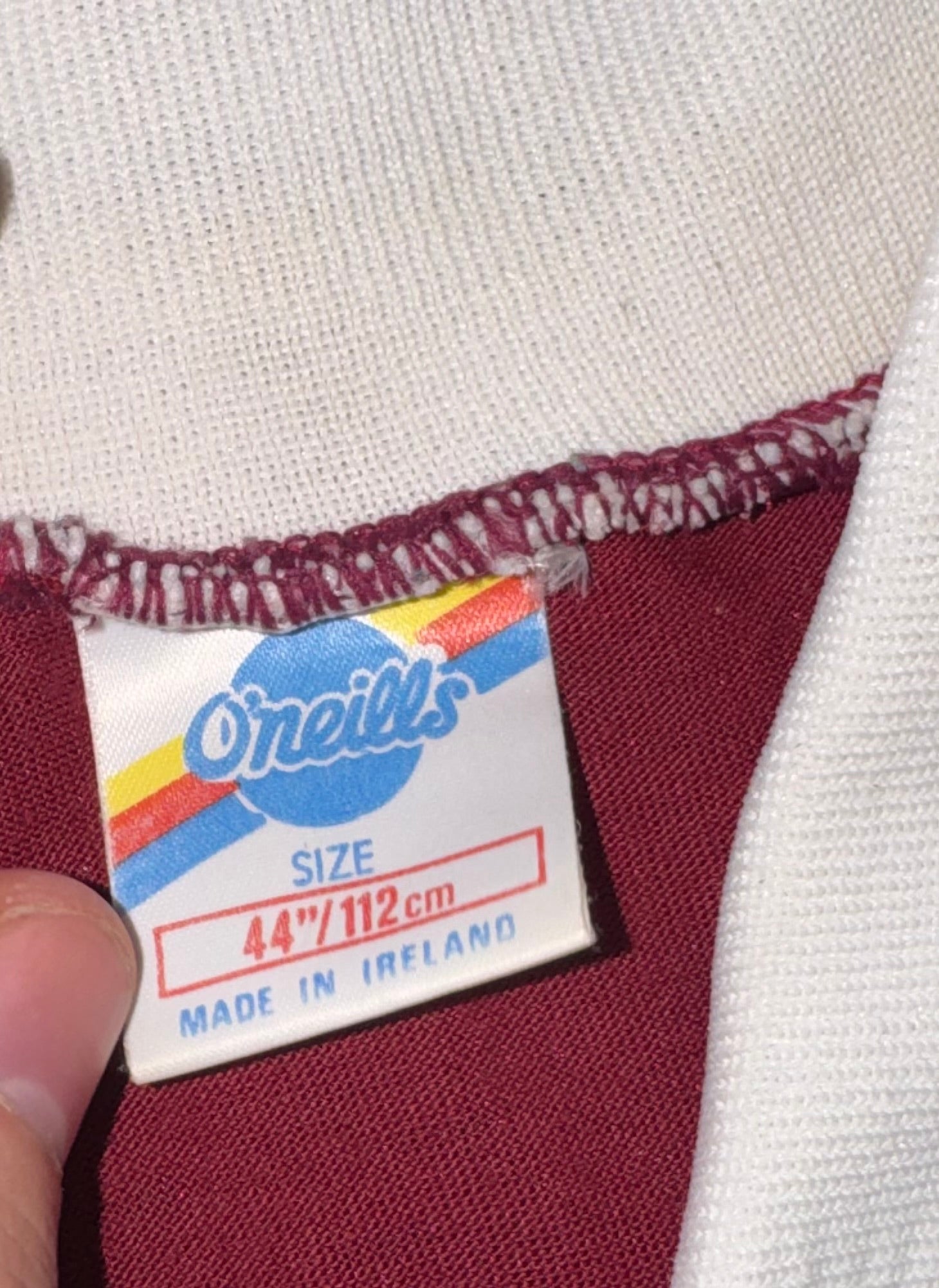 Galway style vintage 1980s/1990s GAA Jersey - Size L
