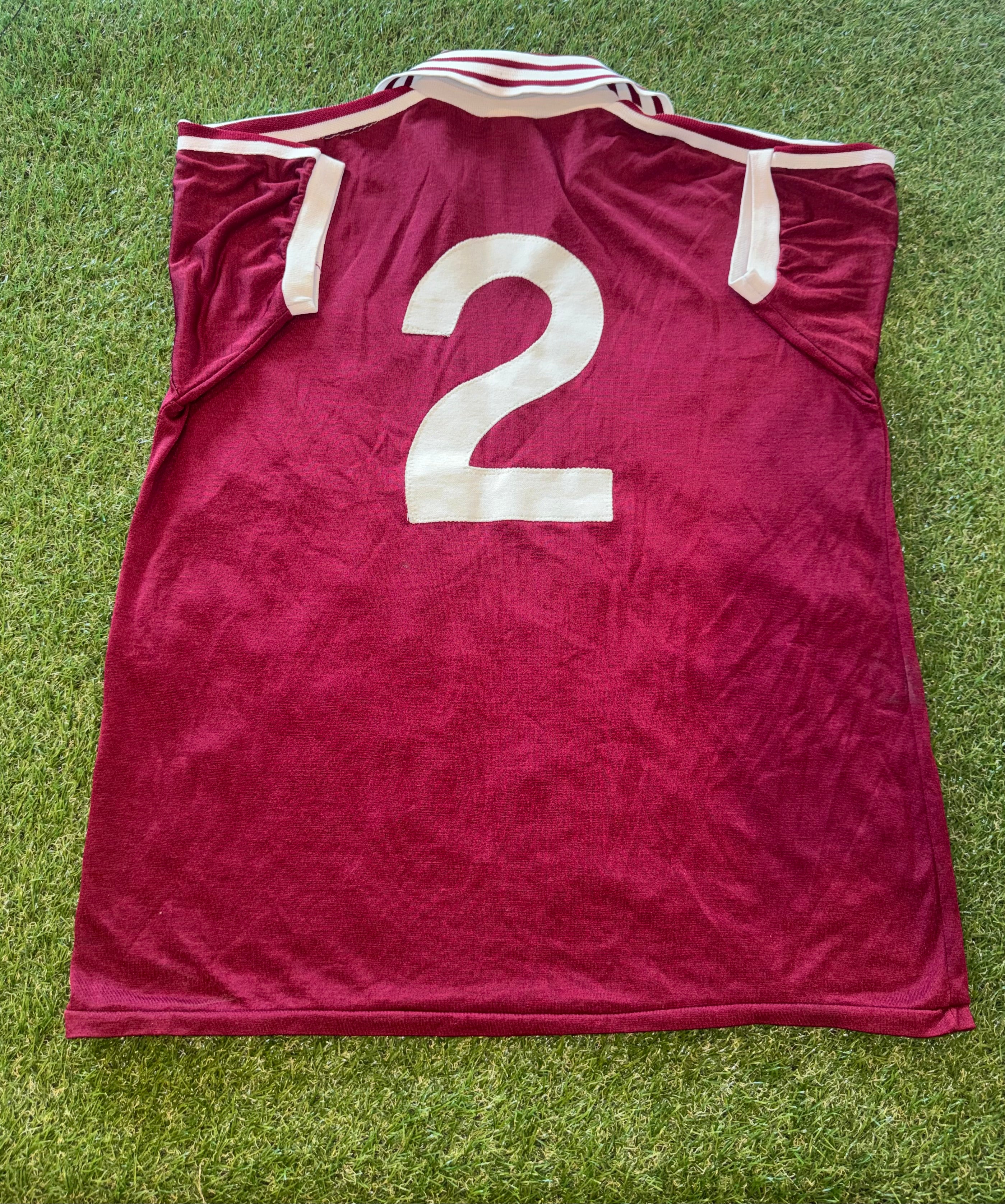 Galway style vintage 1980s/1990s GAA Jersey - Size L