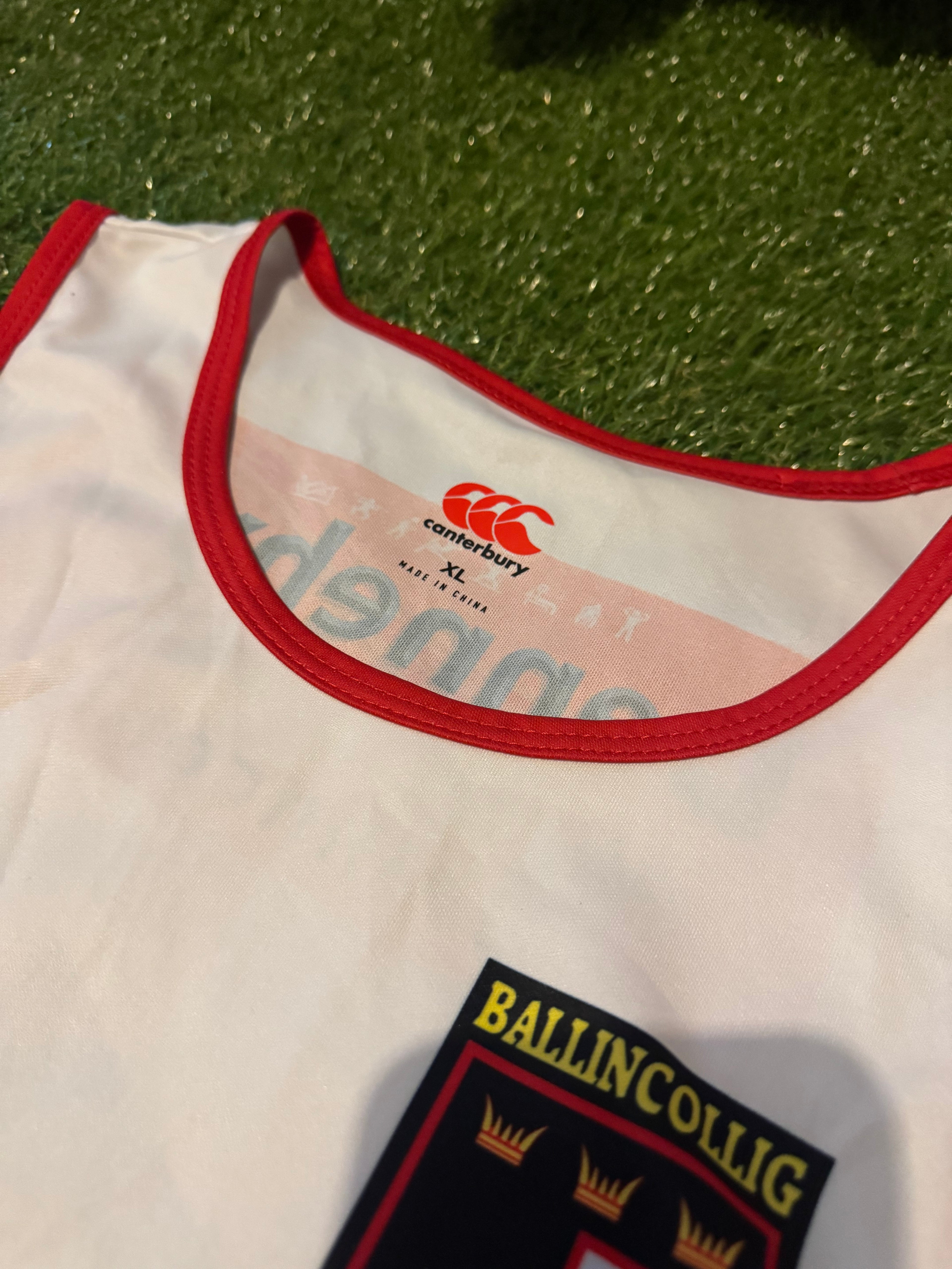 Canterbury Ballincollig Rugby Sleeveless Jersey / Vest - Size XL