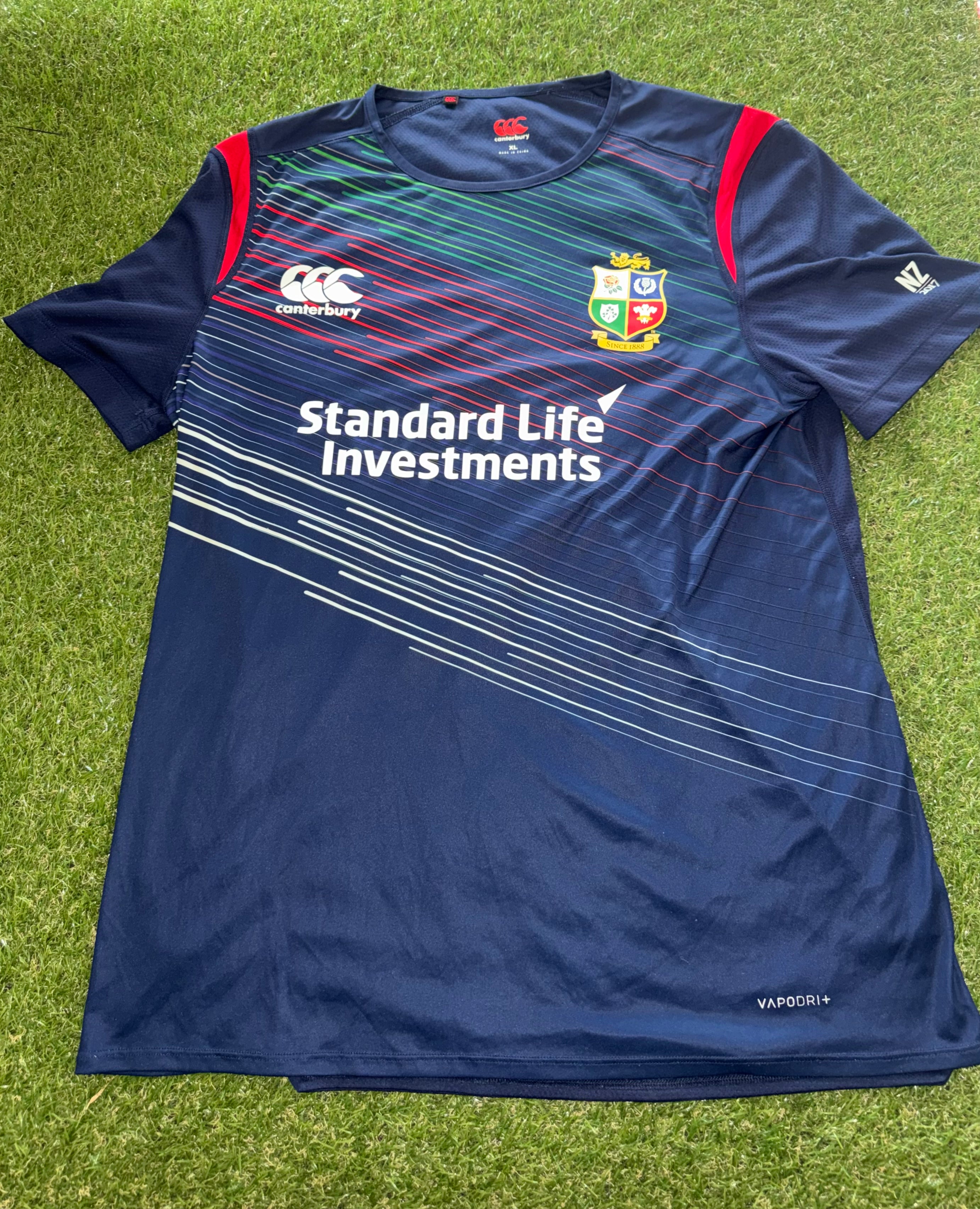 Lions Canterbury Rugby Training T-Shirt - Size XL