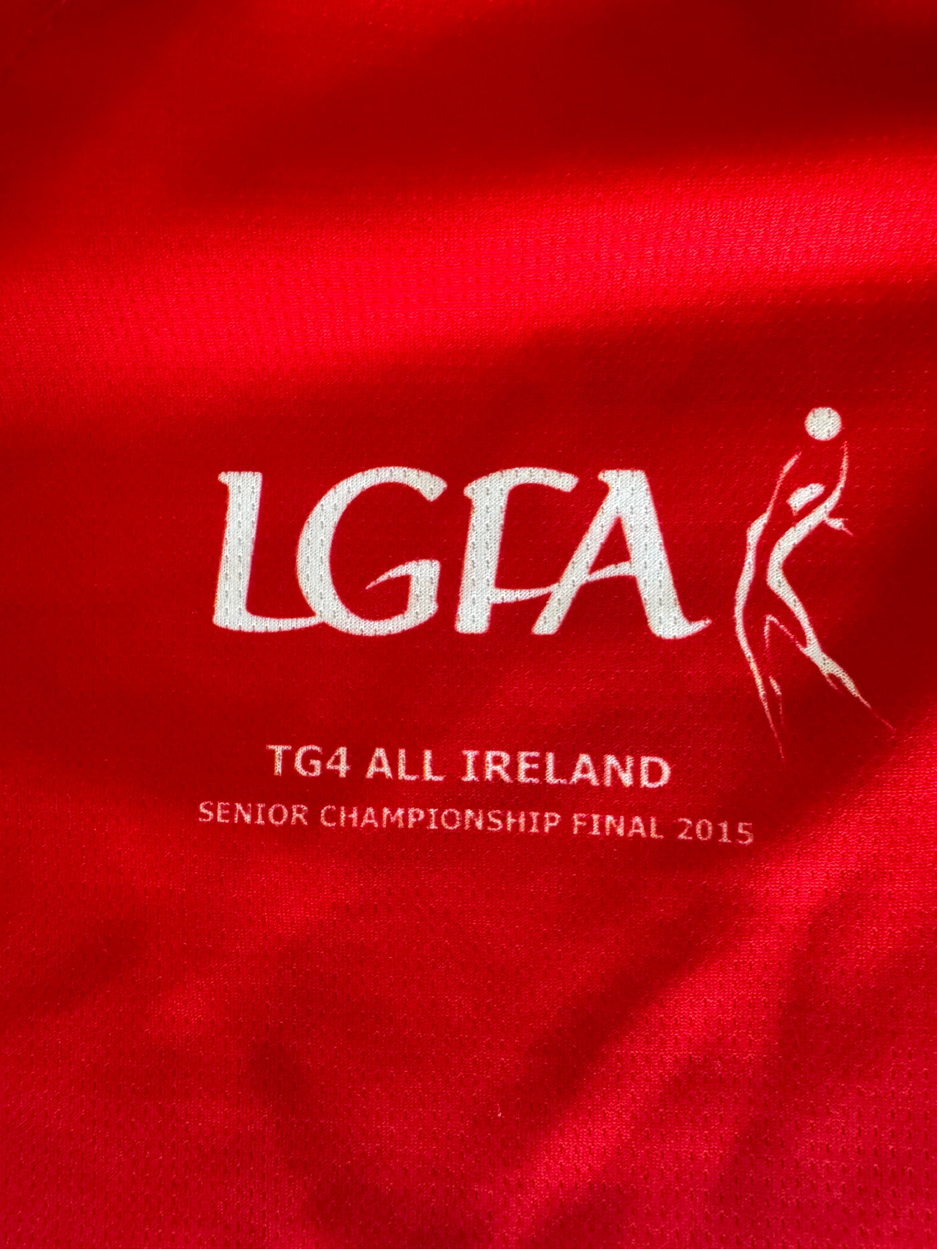 2015 Cork LGFA All Ireland Final Jersey - Size 14 - Kukri