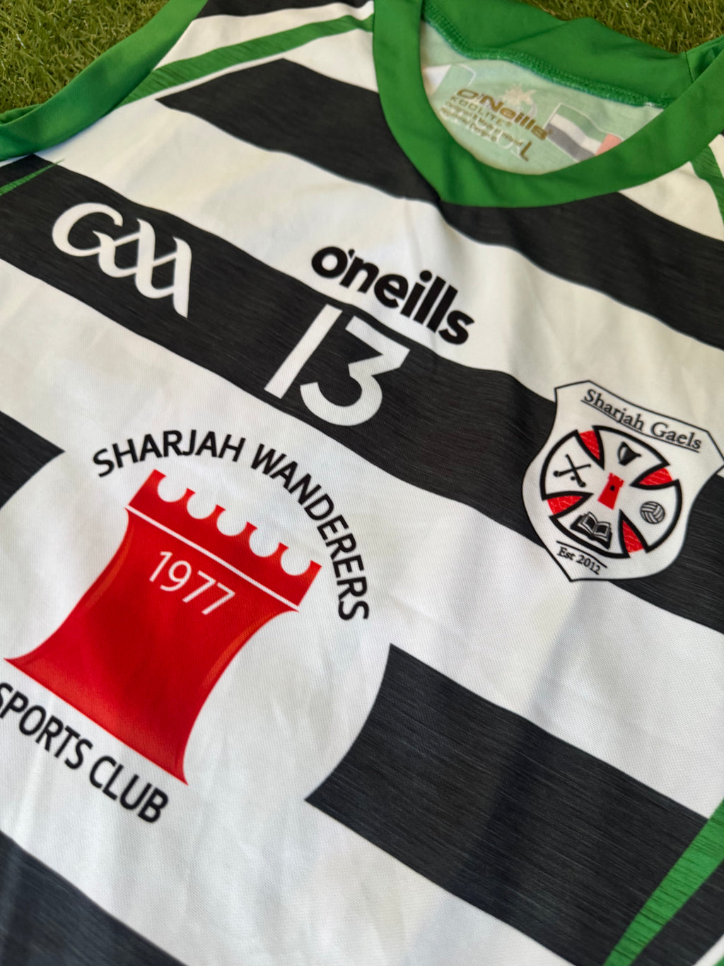 Sharjah Gaels GAA Jersey - Size Large - No.13