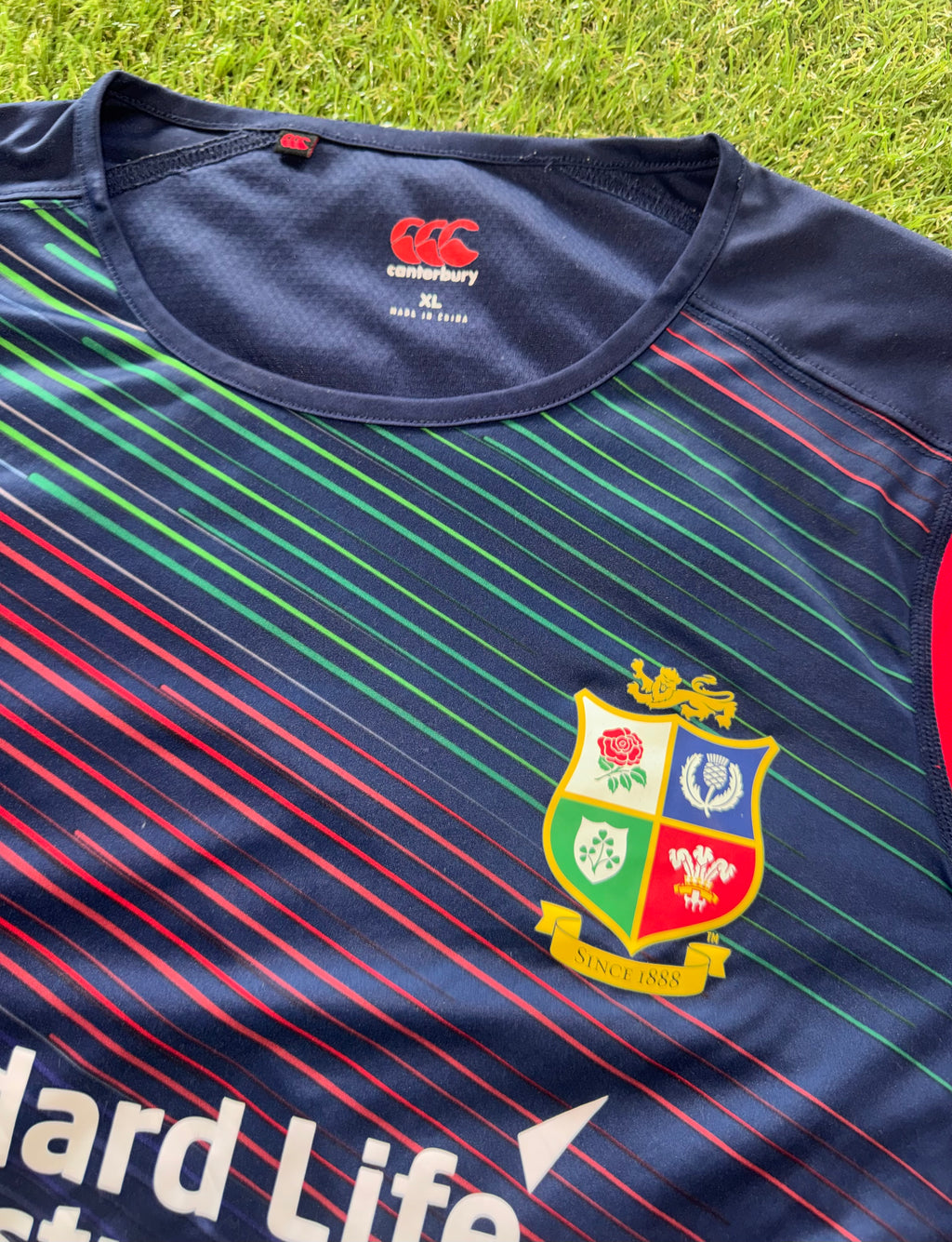 Lions Canterbury Rugby Training T-Shirt - Size XL