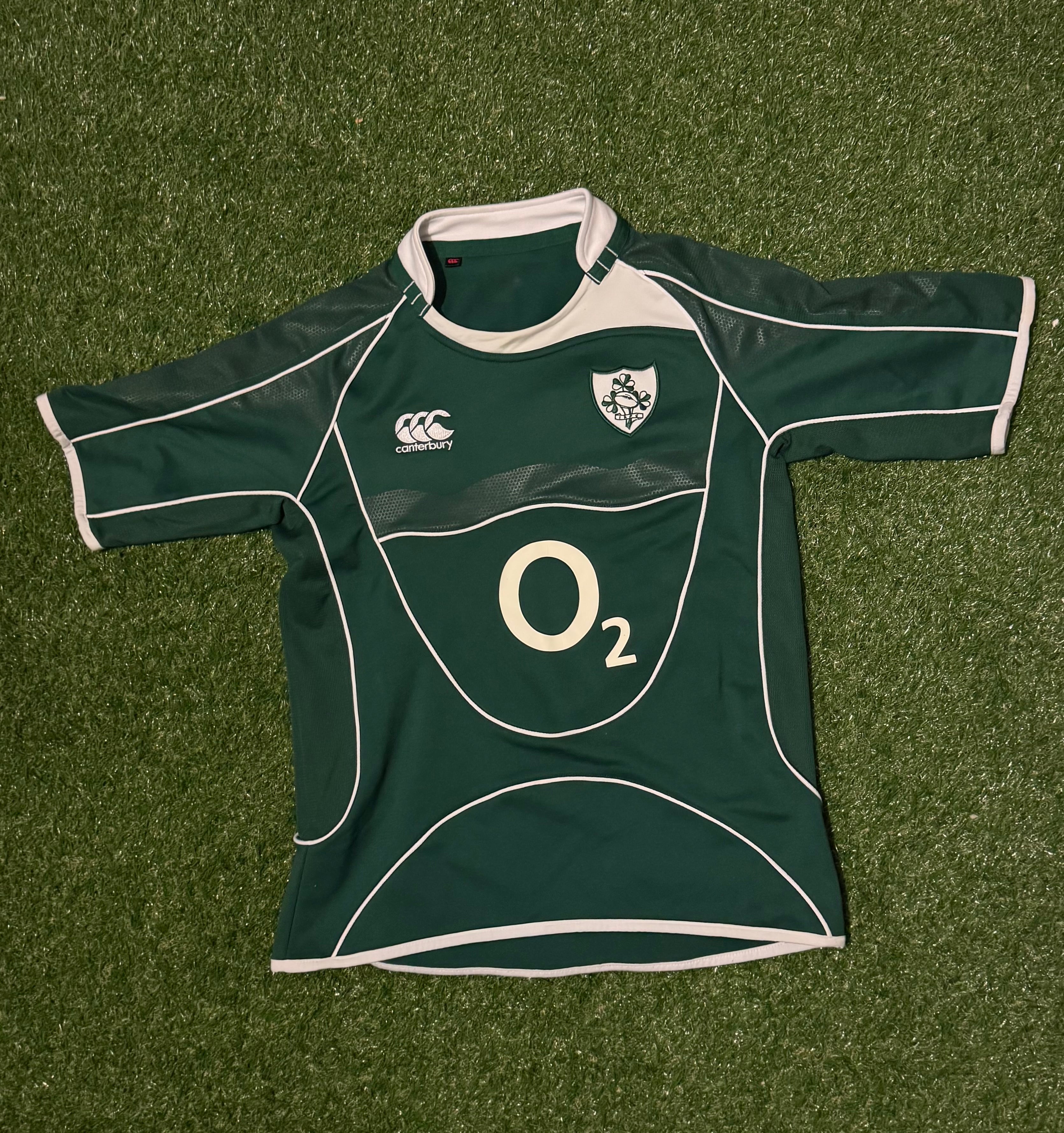 Canterbury Ireland Rugby Jersey - Size Small - 2009