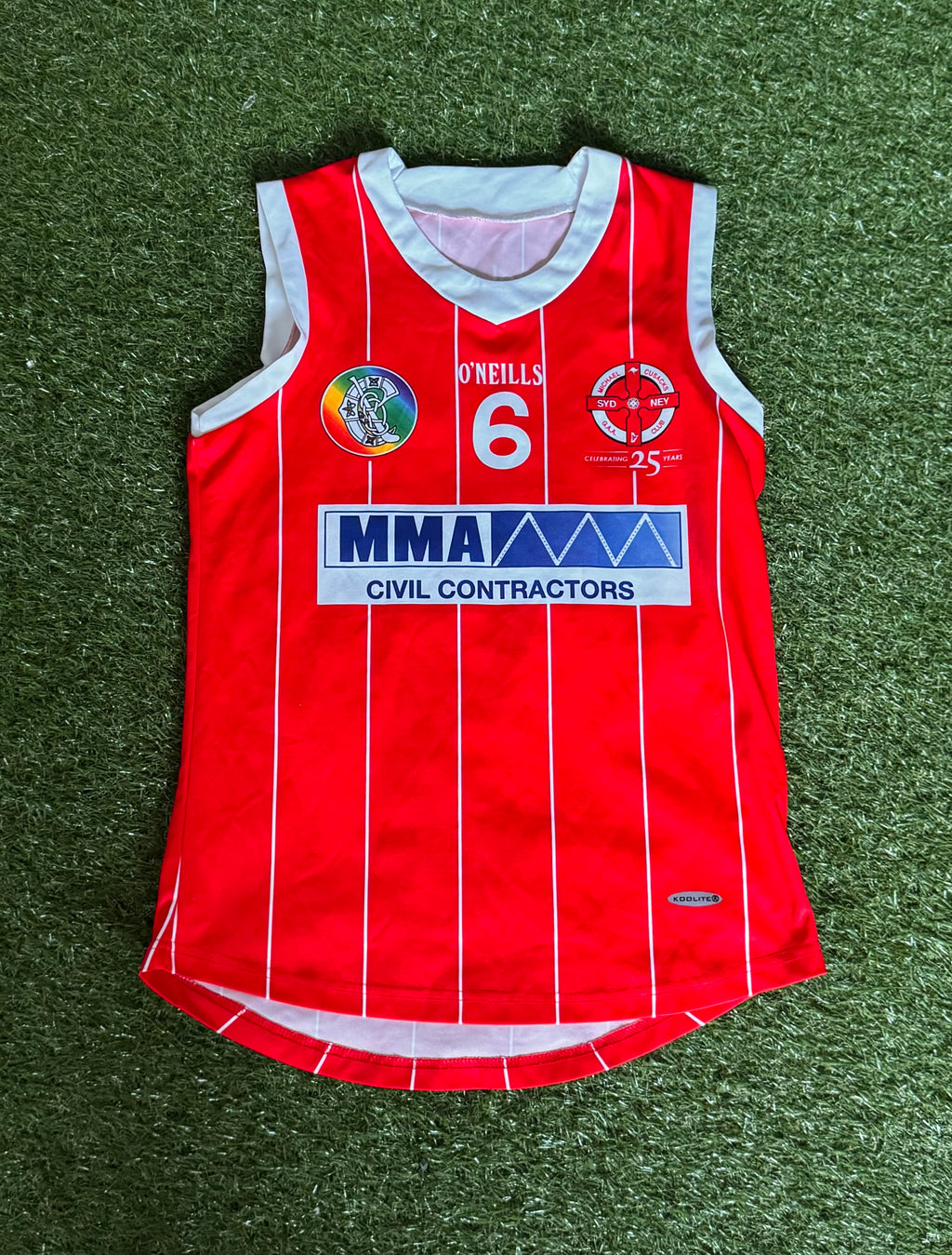 Michael Cusack’s Women Size 10 Camogie / GAA Sleeveless Jersey