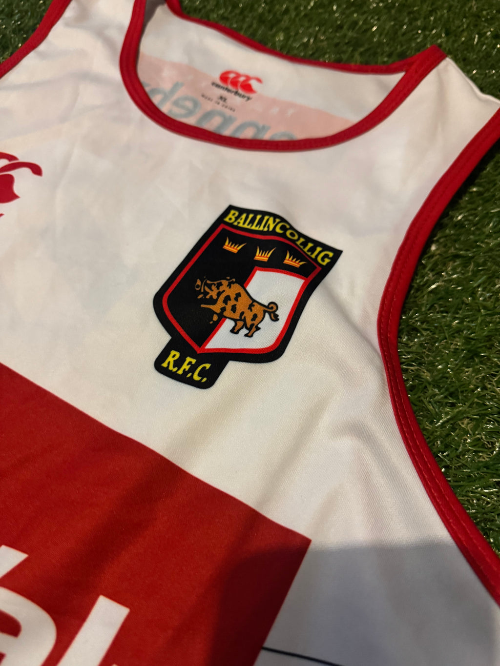 Canterbury Ballincollig Rugby Sleeveless Jersey / Vest - Size XL