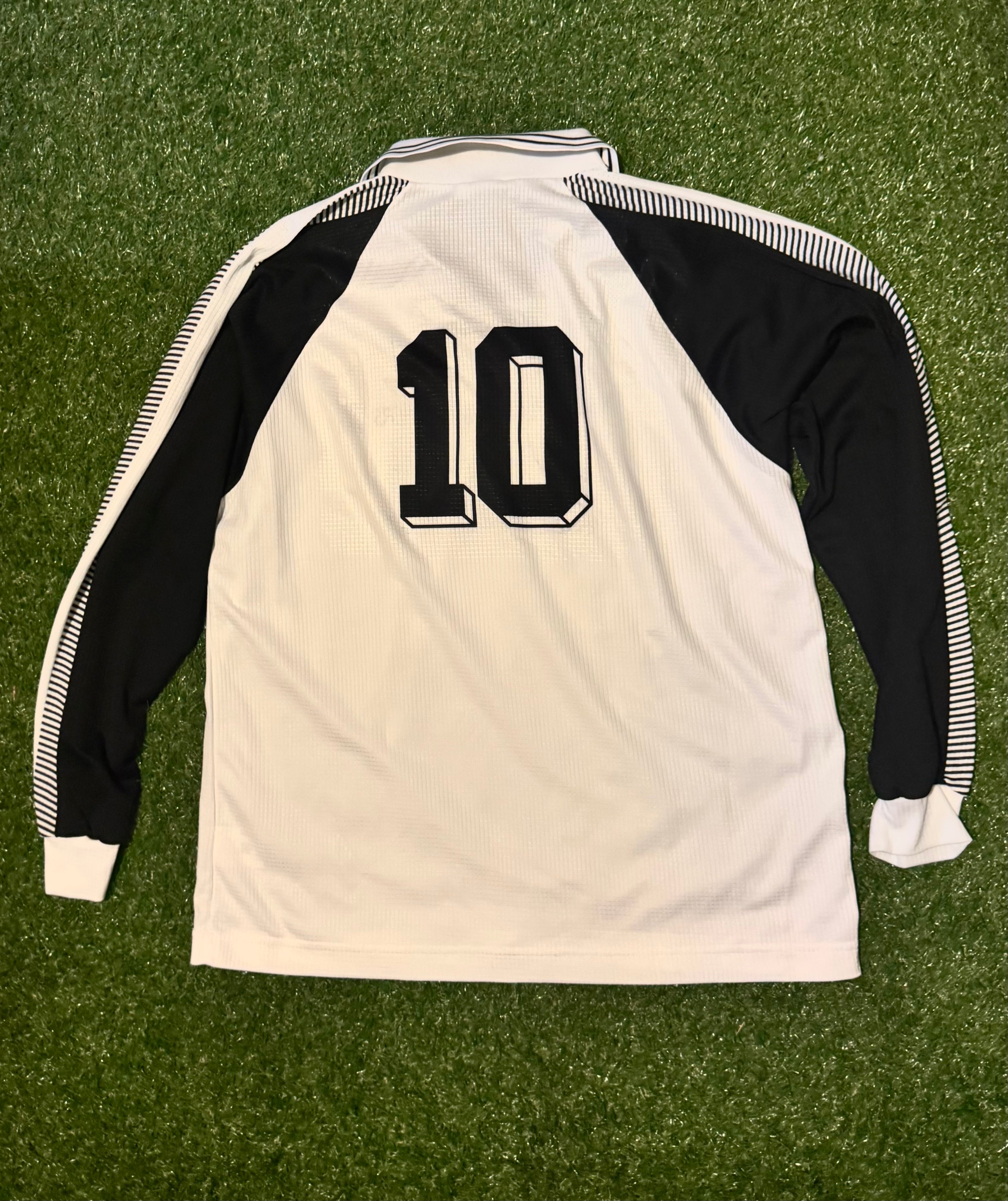 Vintage PWC White Lotto Jersey - No.10 - Size XL