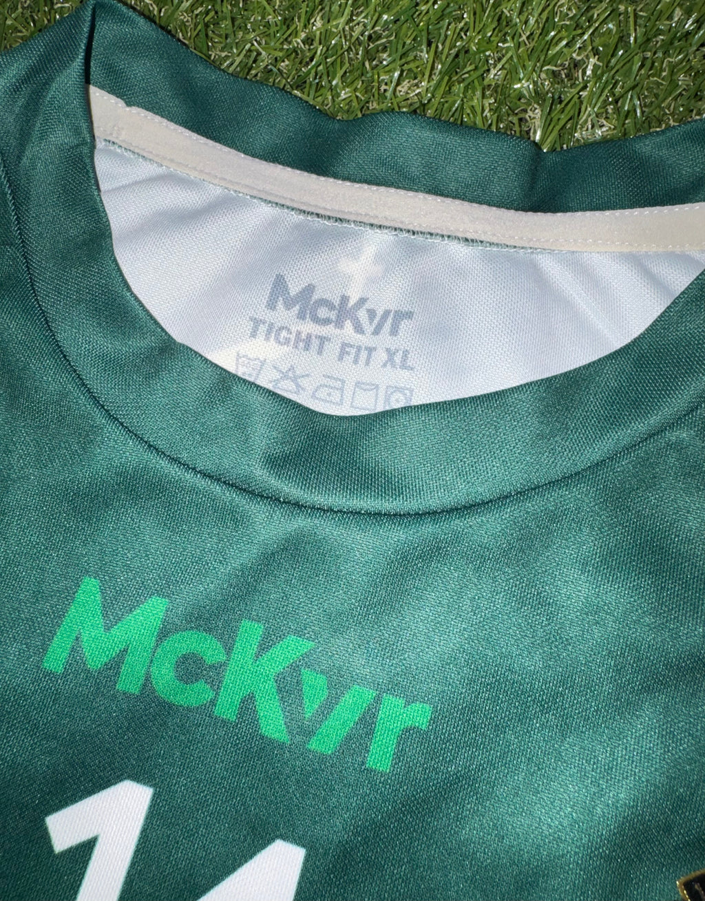 Leitrim GAA Jersey - McKvr - No.14 - Tight Fit XL