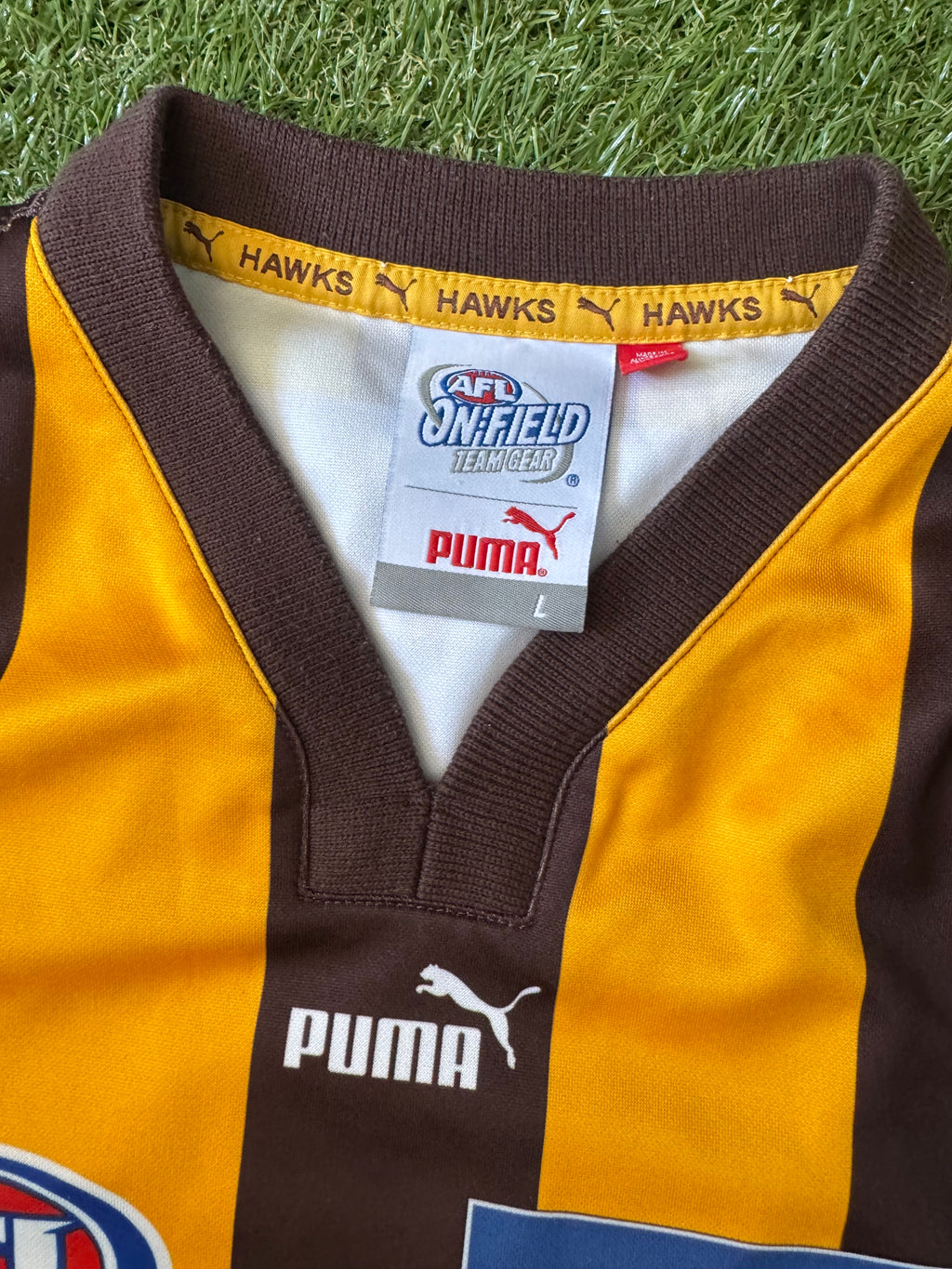 Hawthorn Hawks AFL Jersey - Puma - Size L