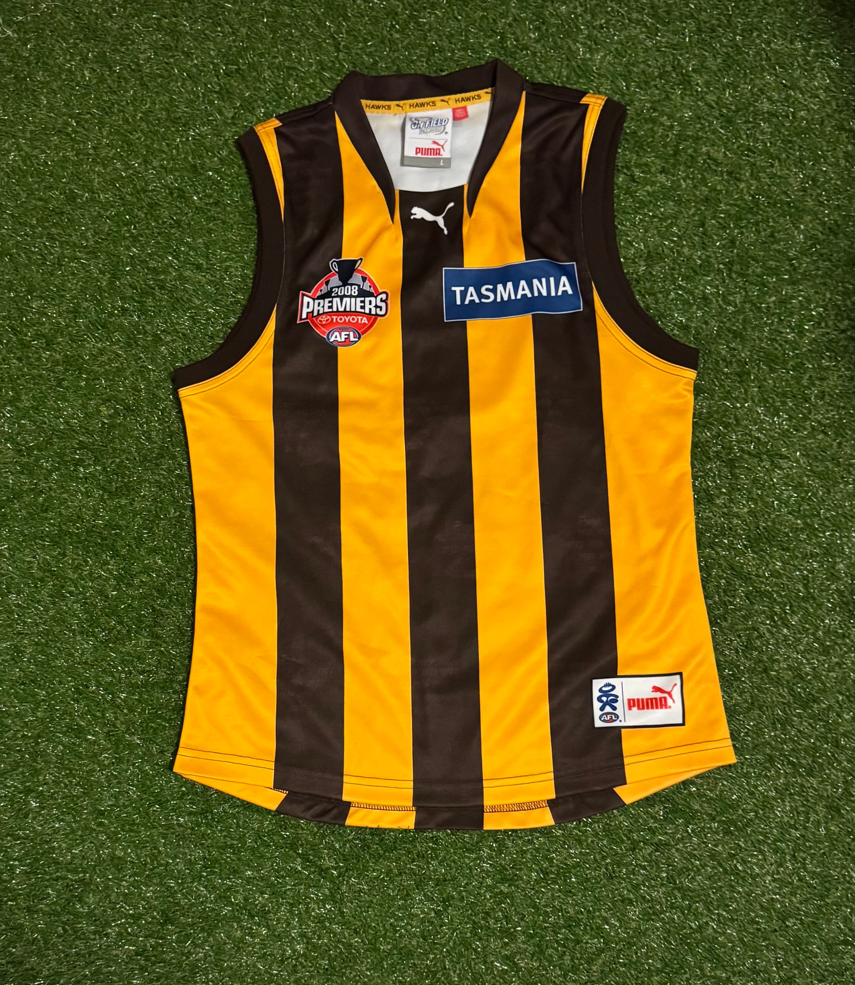 Hawthorn Hawks AFL Jersey Puma - Size L