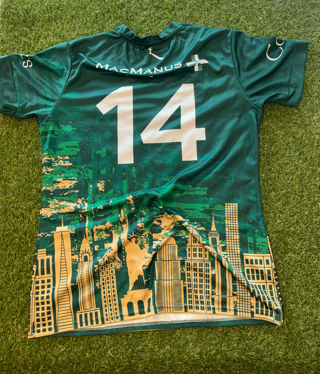 Leitrim GAA Jersey - McKvr - No.14 - Tight Fit XL