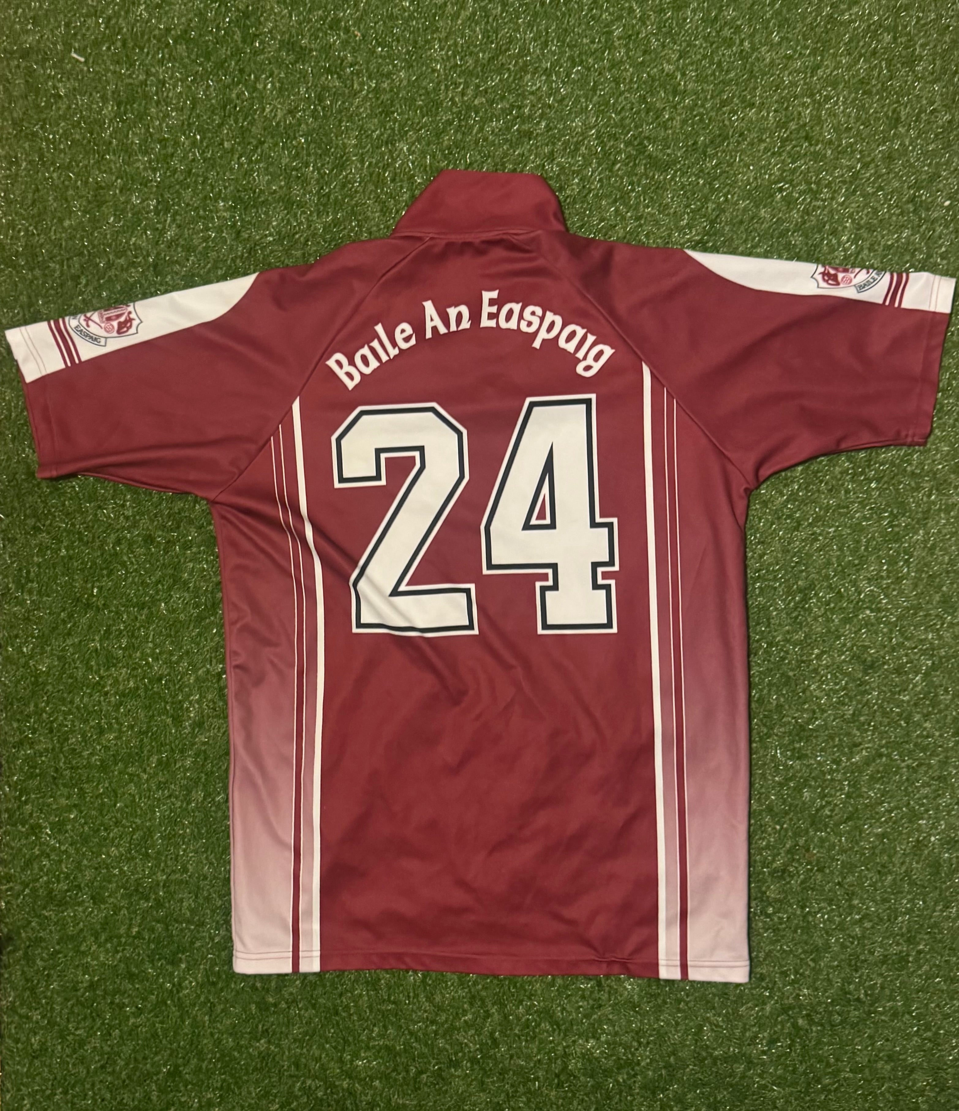 Vintage Bishopstown GAA Jersey - Size Large - Azzurri