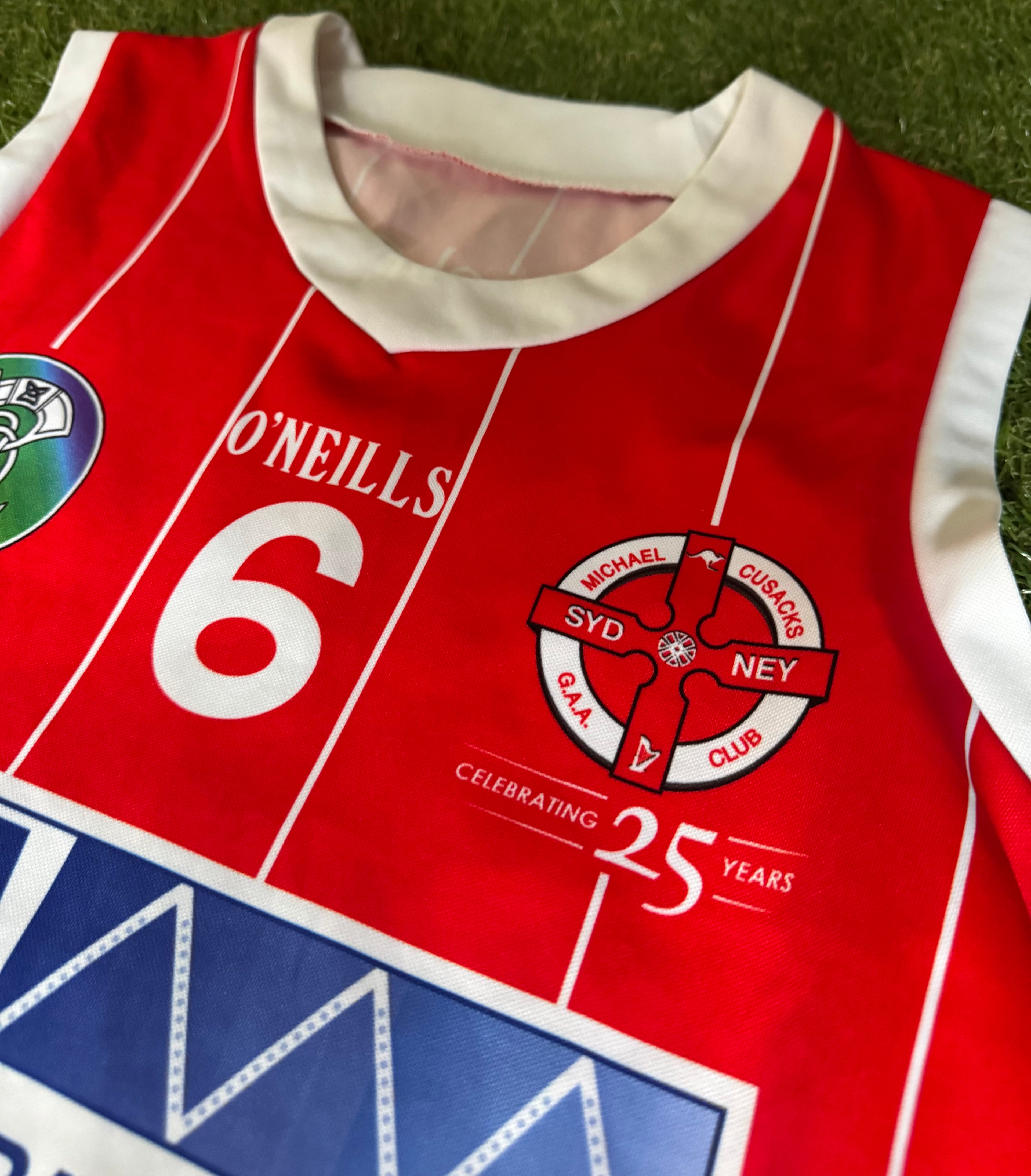 Michael Cusack’s Women Size 10 Camogie / GAA Sleeveless Jersey