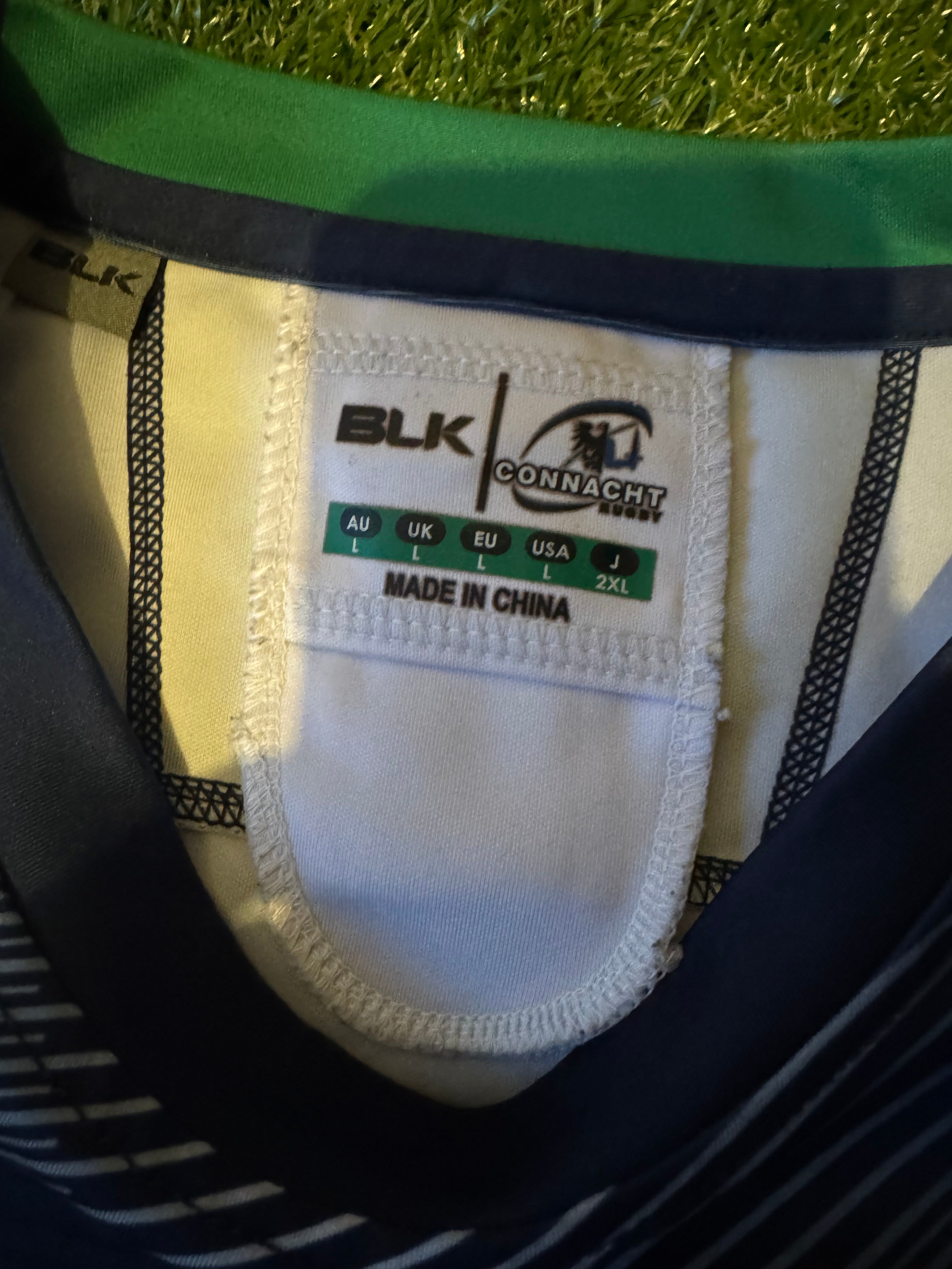 Connacht Rugby Away Jersey | Size L | Authentic Player Version with GPS Pouch