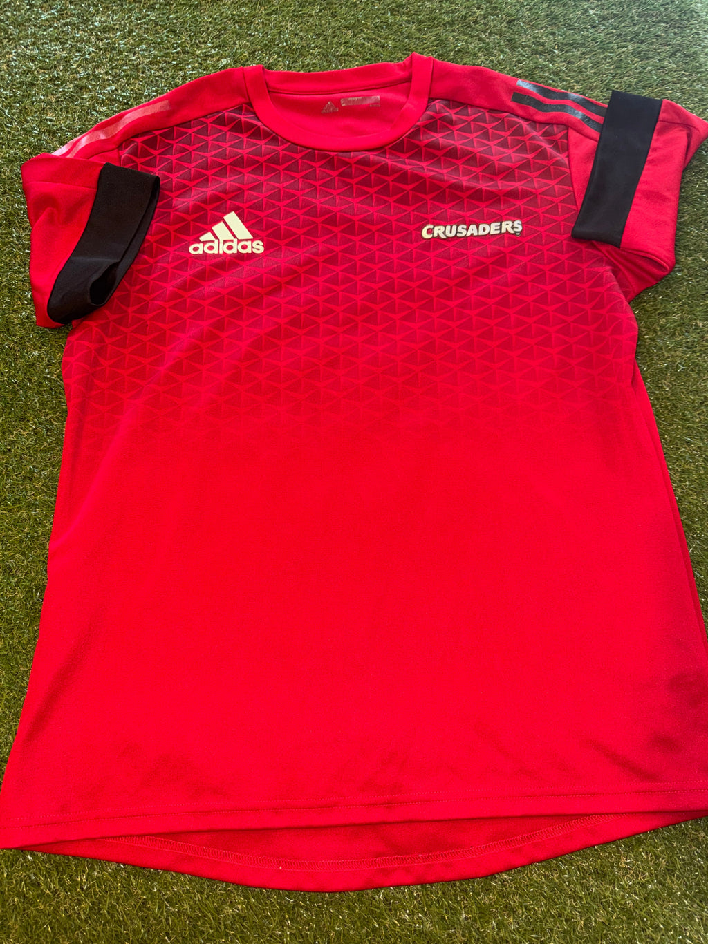 Crusaders Rugby Training Jersey - Size L - Adidas