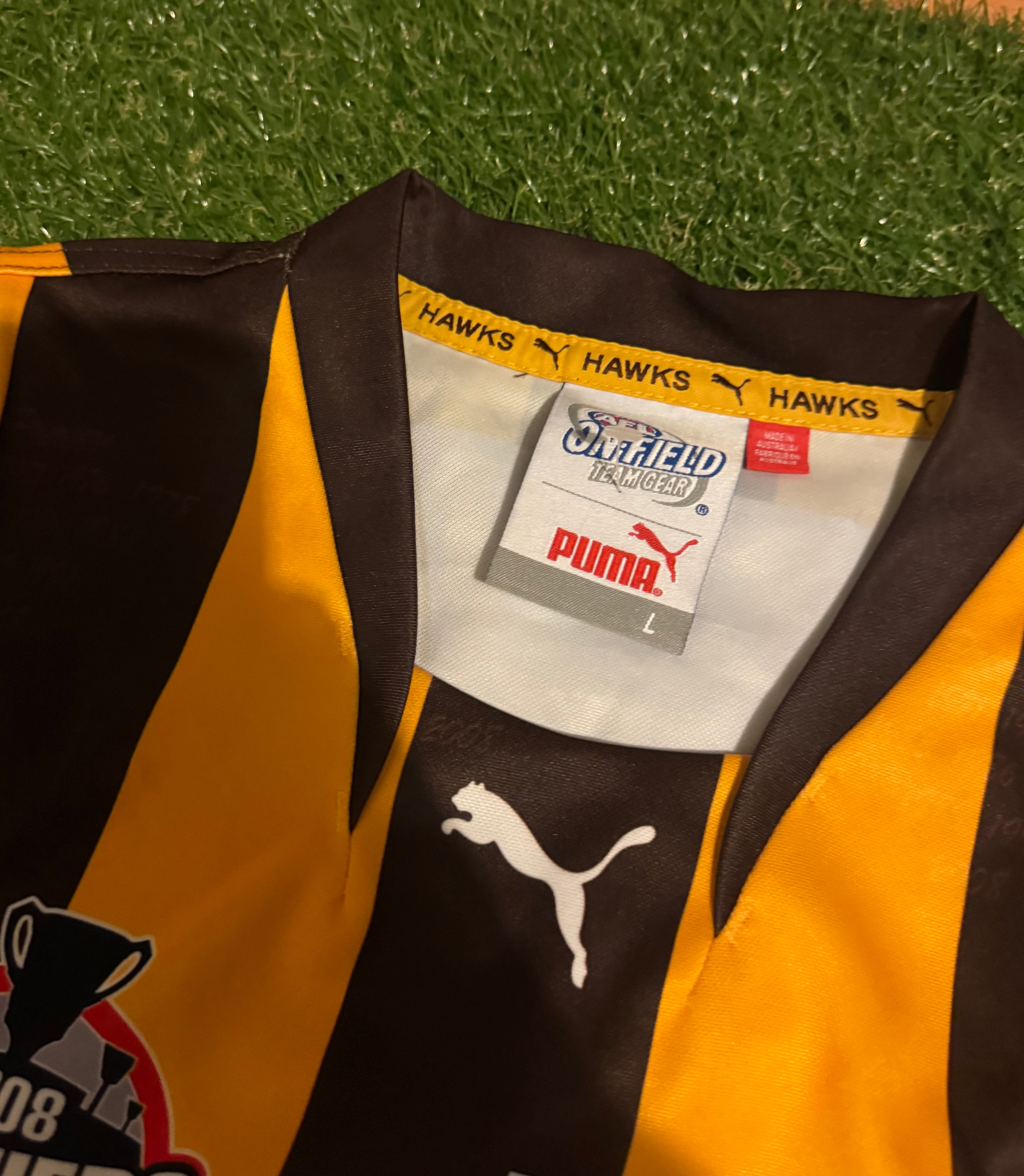 Hawthorn Hawks AFL Jersey Puma - Size L