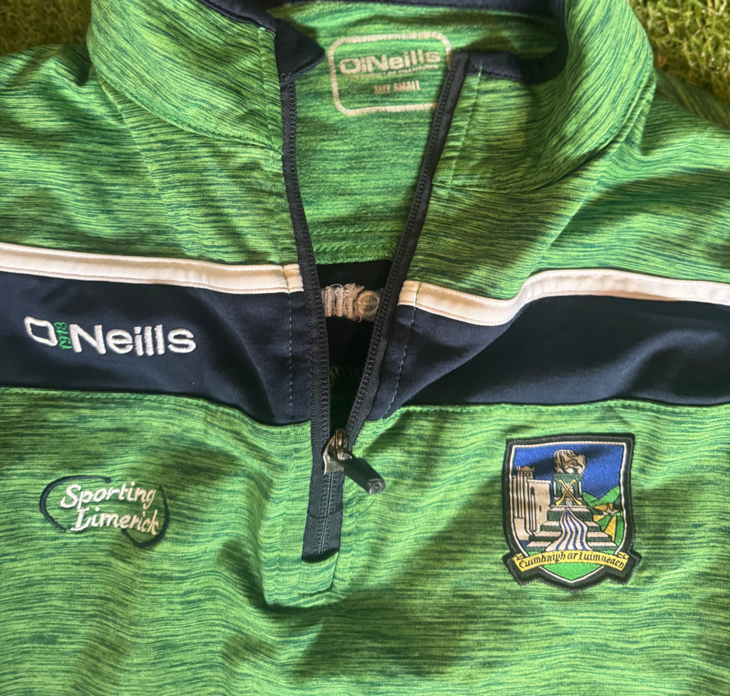 Limerick GAA Half Zip - O’Neills - Size Small
