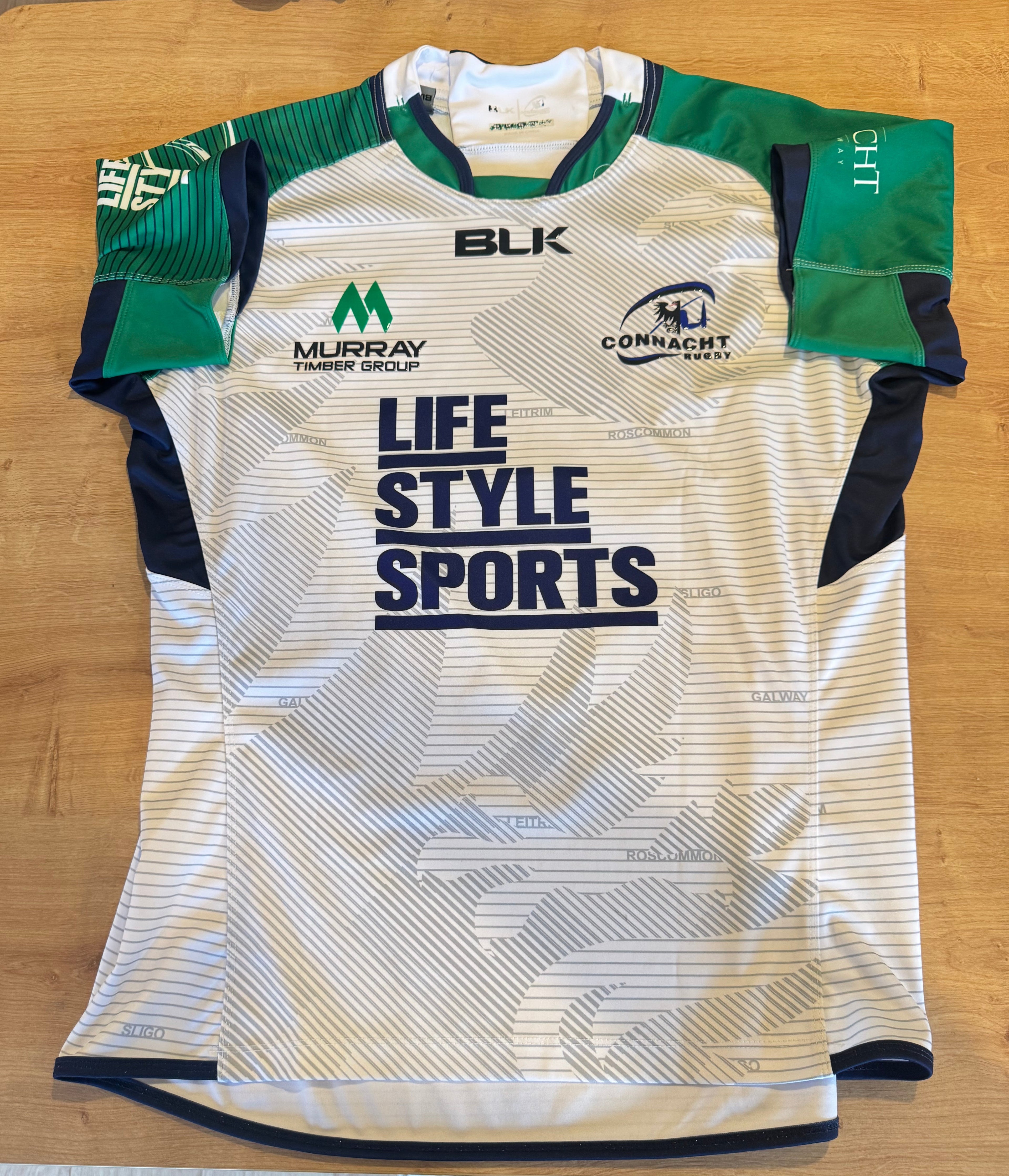 Connacht BLK Rugby Jersey | Size XL