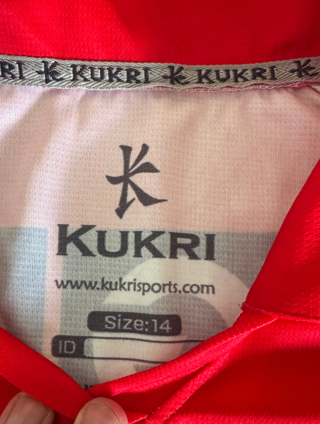 2015 Cork LGFA All Ireland Final Jersey - Size 14 - Kukri