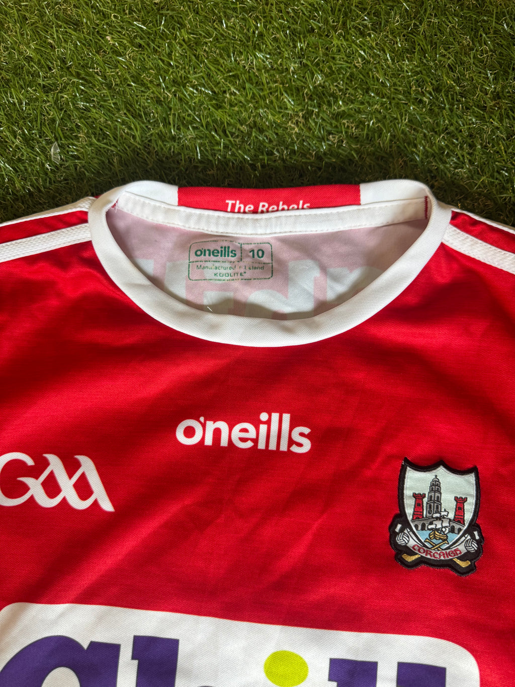 Cork Women’s Size 10 GAA Jersey - O’Neills